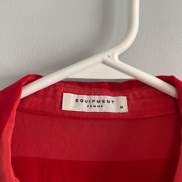 Equipment Leandra Cabana Silk Stripe Blouse - Picture 3 of 4